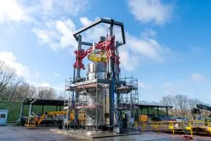 Stage separation test